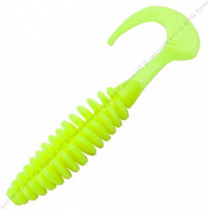 Твистер YAMAN PRO Battery Tail, р.5 inch, цвет #02 - Chartreuse