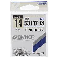 OWNER Крючок PINT HOOK  №14 /13 шт (53117)