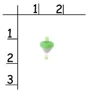 Поплавок зимний "Shark" пенопластовый №2, цвет оранжевый/желтый