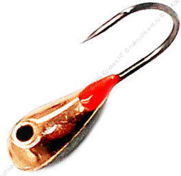 Мормышка ЯМАН "Уралка-М1" с коронкой, 0,6г.цв. медь