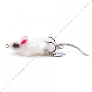 Мышь-незацепляйка Namazu MOUSE с лепестками, 76 мм, 26 г, цвет 16, крючок-двойник YR Hooks (BN) #2/0