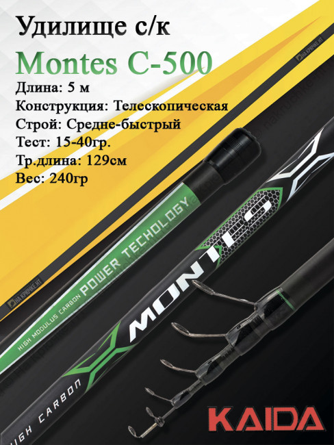 Удочка болонская Montes C-500
