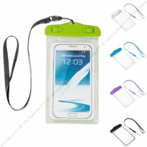 Влагозащитный чехол для телефона 105х205мм микс (PR-103) PR