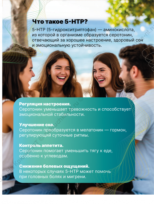 БАД к пище "5-HTP + Витамин B6 " ("5-HTP + Vitamin B6"). БАД к пище "5-HTP + Витамин B6 " ("5-HTP + Vitamin B6").