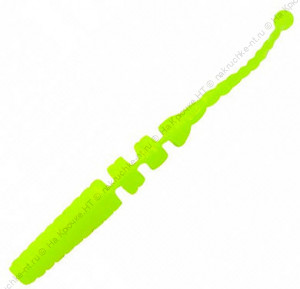 Слаг YAMAN PRO Dasty, р.1,7 inch, цвет #02 - Chartreuse (уп. 10 шт.)