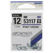 OWNER Крючок PINT HOOK  №12 /13 шт (53117)