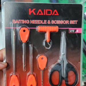 Набор для бойлов Kaida (baiting needle scissor set)