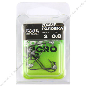 Джиг головка ZUB Micro Jig 506 (крючок 2) 0.8г. (упак. 5 шт) Джиг головка ZUB Micro Jig 506 (крючок 2) 0.8г. (упак. 5 шт)