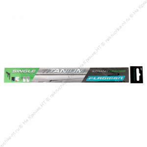 FLAGMAN Поводок Titanium Mono 9кг 20см