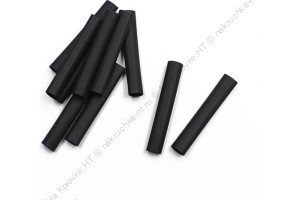 Трубка термоусадочная Namazu Pro "Shrink Tube Sleeve 3x" d-3 мм, 50 см (10 шт.х5 см)