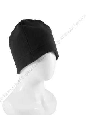Шапка "Сибирский следопыт" Fleece Polartec® Micro, черная, размер 59-60/120/100/