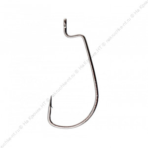 AZURA Крючок Long Offset Worm Hook №1/0 5шт