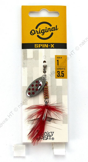 Блесна вращ. Lucky John SPIN X ROUND 01 3,5г SR