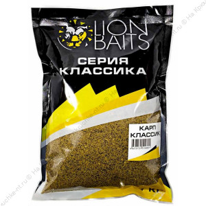 Lion Baits Прикормка Классика "Карп классик" 1кг