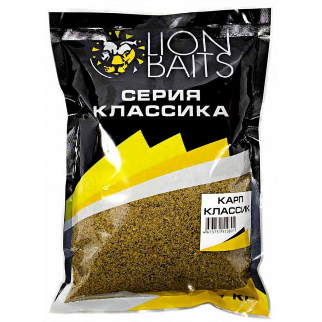 Lion Baits Прикормка Классика Карп классик 1кг 1