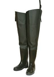 Сапоги забродные "Барс" ПВХ с тканевой надставкой, р. 43, цв. олива/5/