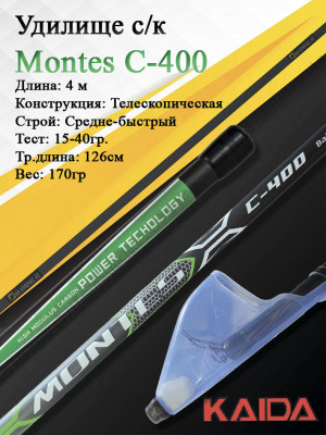 Удочка болонская Montes C-400