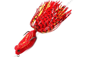 Лягушка-незацепляйка Namazu FROG с лапками, 48 мм, 8 г, цвет 01, крючок-двойник YR Hooks (BN) #1/0/4