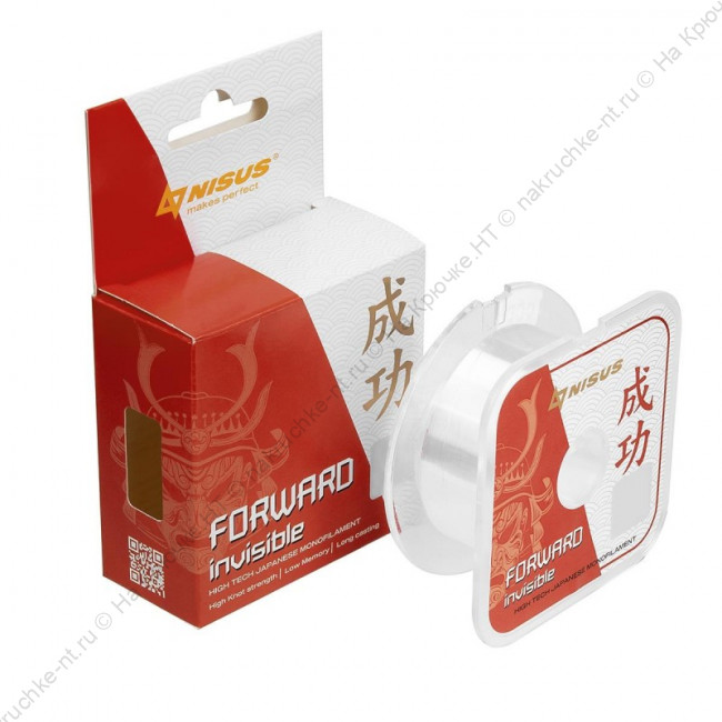 Леска FORWARD Invisible 0,105mm 100m Nylon (N-FI-0105-100) Nisus