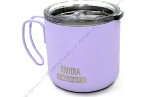 Термокружка "СЛЕДОПЫТ-RIVIERA", нерж. сталь, 350 мл