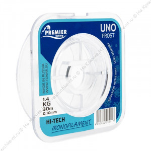 Леска UNO FROST 0,28mm/30m Clear Nylon PREMIER fishing (PR-UF-T-028-30)