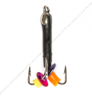 Чертик высокий с коронкой, L-10мм, d-1,5 мм, серебро