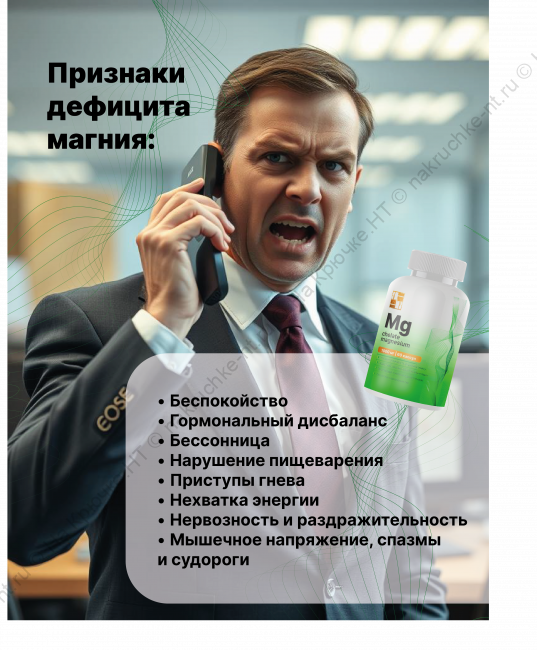 БАД к пище "Магний хелат" ("Magnesium chelate").