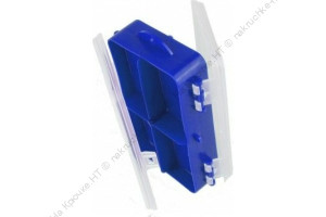 Коробочка для оснастки двухсторонняя (синяя) Helios