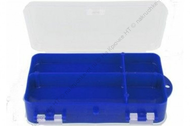 Коробочка для оснастки двухсторонняя (синяя) Helios 1 Коробочка для оснастки двухсторонняя (синяя) Helios 1