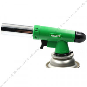 Газовая горелка RUNIS Premium P05, пьезо. (цанг.)