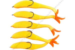 Поролоновая рыбка YAMAN Devious Minnow на двойнике, р. 135 мм, цвет 20 UV