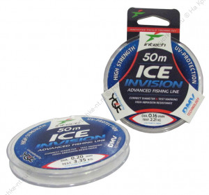 Леска Intech Invision Ice Line 0,16/ 50m