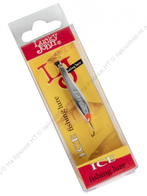 Блесна вертикал. зим. Lucky John MODEL S-1 c впаян. кр. 01.5г S блистер 2