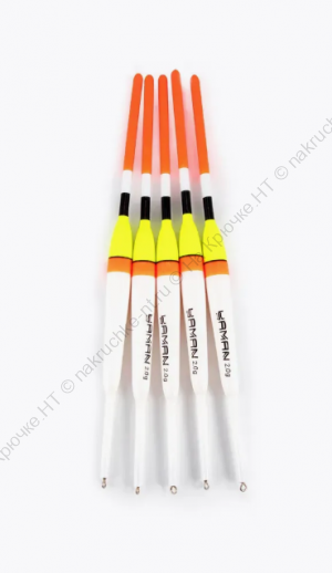 №125 Поплавок Yaman пустотелый 300-020, PVC, 2 г