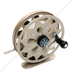 Катушка проводочная Namazu "Eagle" алюм. (2 подшипника), р. 5,5 см