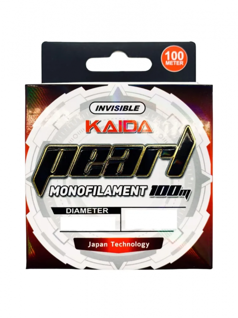 Леска Kaida PEARL 100м Clear