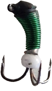 Мормышка Черт Банан d-3,0 (намотка) 0,65гр