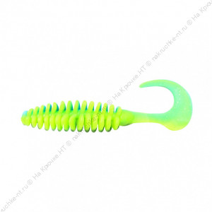 Твистер YAMAN PRO Battery Tail, р.5 inch, цвет #18 - Ice Chartreuse
