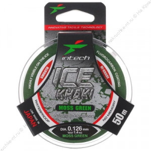Леска Intech Ice Khaki 50m moss green 0.165mm