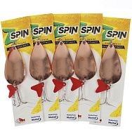 Блесна колеб. SKYFISH "Z-SPIN" Model: 9681 Weight: 23 гр. Color : 02 (золото)