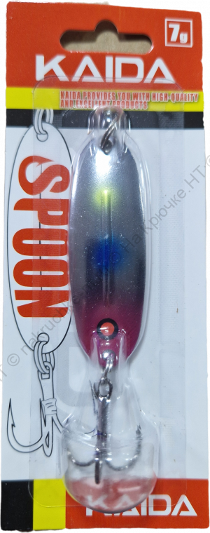 Блесна колеблющаяся KAIDA SPOON 7гр, col.008 (K402)