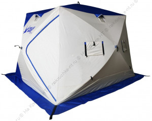Зимняя палатка Polar Bird 3T long КОМПАКТ (2,0х2,0х1,8м)