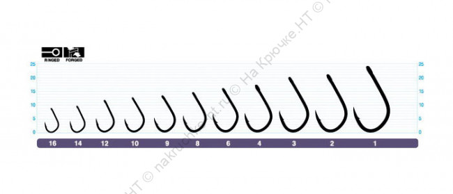OWNER Крючок Carp Izeama with EYE №1 7 шт 3