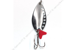 Блесна колеб. Namazu Long Hole , вес 14 г, цвет 01 (серебро)