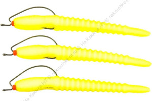 Поролоновая приманка YAMAN WATER TROLL Creepy на офсетном крючке №4/0, р. 140 мм, цвет 110