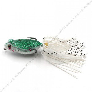 Лягушка-незацепляйка Namazu FROG с лапками, 48 мм, 8 г, цвет 03, крючок-двойник YR Hooks (BN) #1/0/4