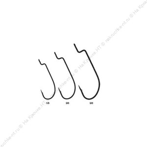 Крючки офсетные Cobra Pro EASY STRIKE разм.005/0 3шт.