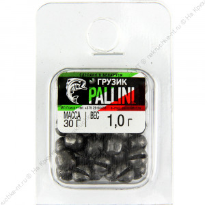 Набор грузиков Pallini 1,0гр (уп-30гр) Набор грузиков Pallini 1,0гр (уп-30гр)