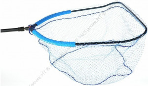 Голова подсачека Namazu Pro, квадратный обод с подгибом 55х45 см + EVA, леска/25/