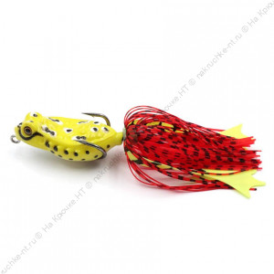 Лягушка-незацепляйка Namazu FROG с лапками, 48 мм, 8 г, цвет 10, крючок-двойник YR Hooks (BN) #1/0/4